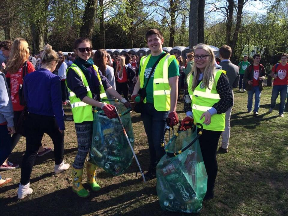 Enviro champions litter picking